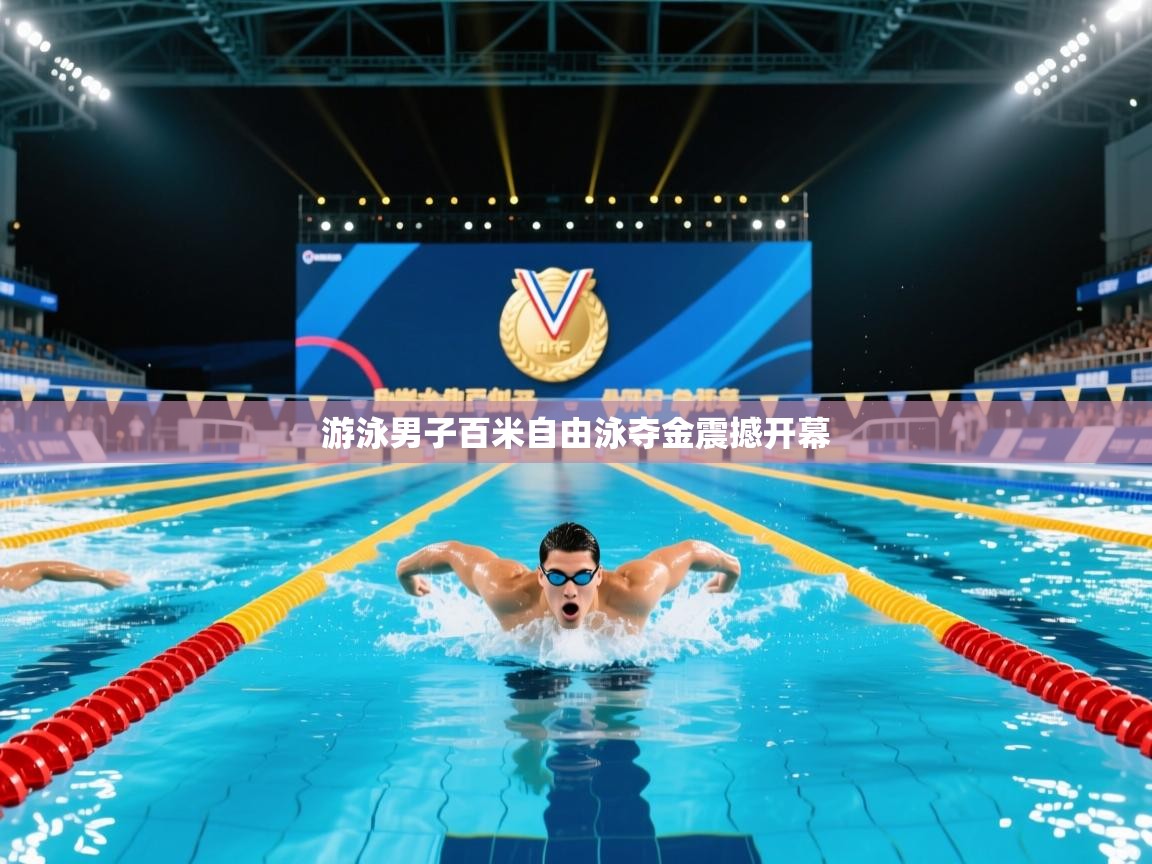 游泳男子百米自由泳夺金震撼开幕  第2张